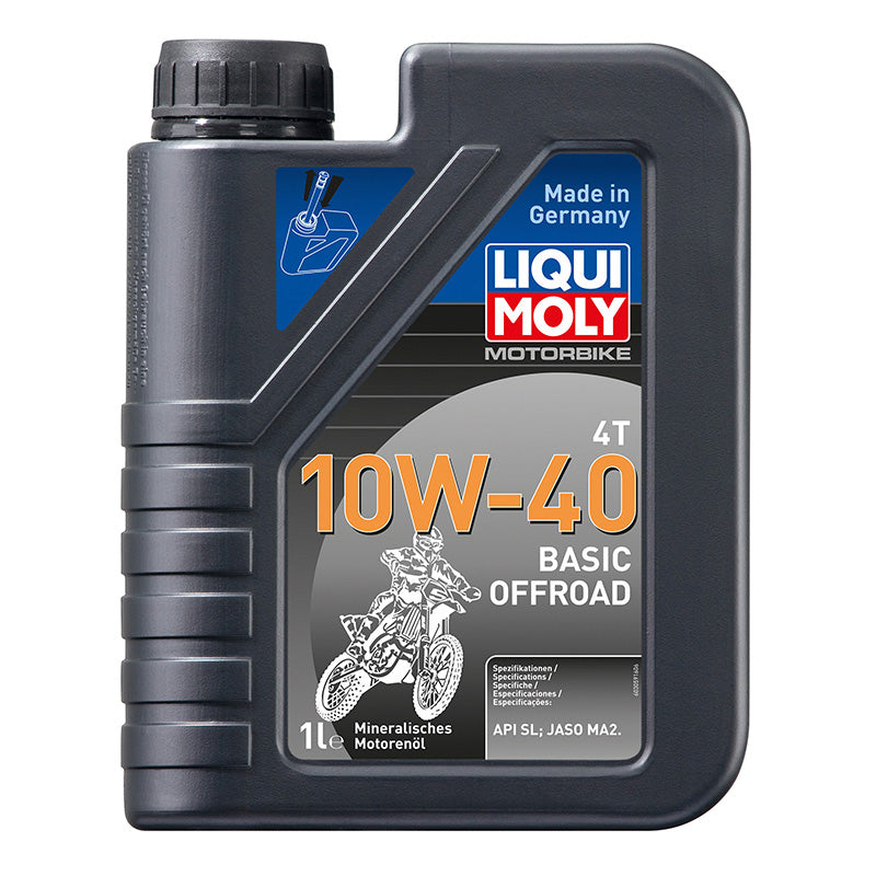 Huile moteur 4 temps Liqui Moly Basic Offroad 10W40 1L minérale