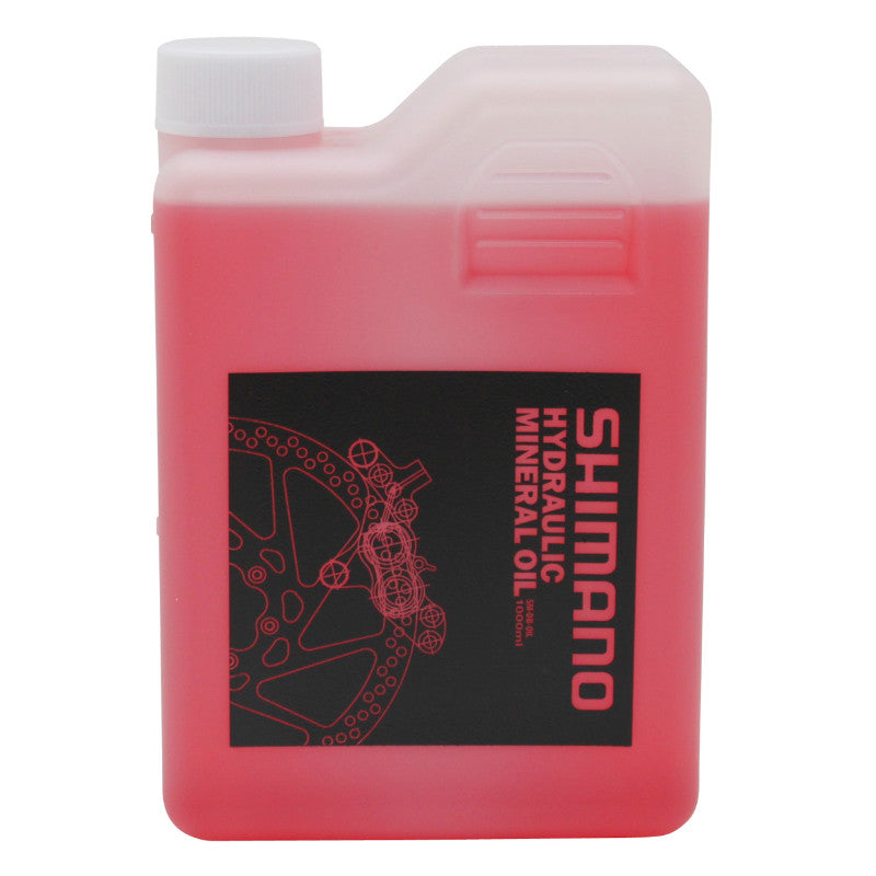 Liquide de frein Shimano minéral 1 litre usage professionnel