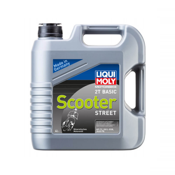 Huile moteur 2 temps Liqui Moly Basic Scooter Street 2T 4 l minérale