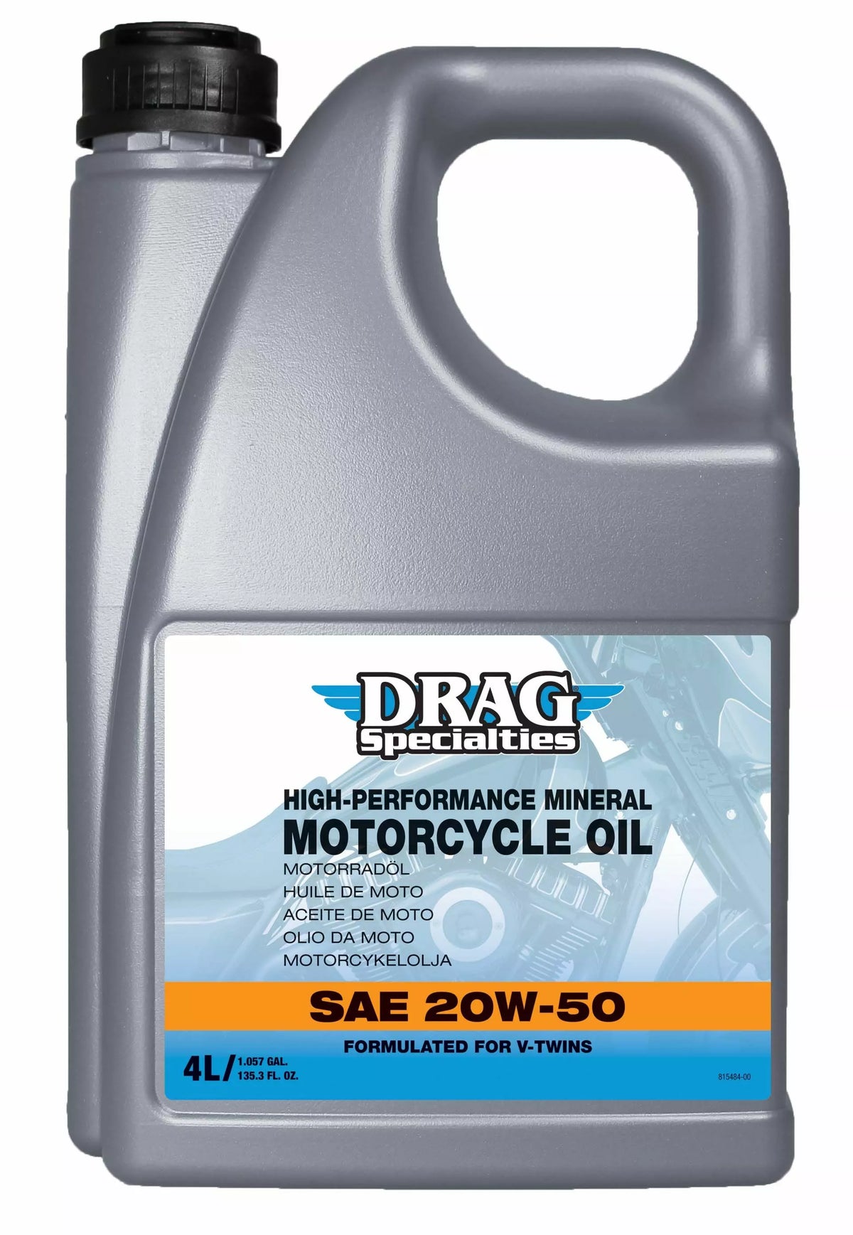 Huile moteur minérale Drag Specialties Oil