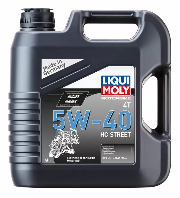Liqui Moly Huile moteur 4T 5W-40 HC Street 4L