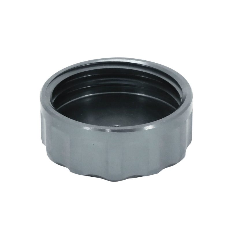 Bouchon-couvercle bocal de liquide de frein arrière AVOC aluminium anodisé titane Yamaha MT-07 700 2014-2016
