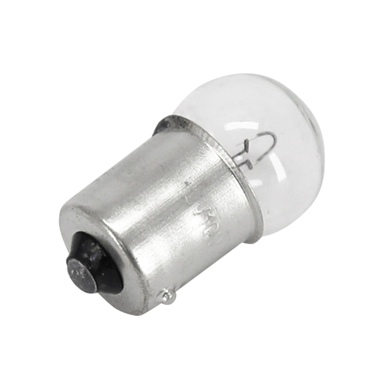 Ampoule-lampe standard 12V 10W culot BAU15S norme RY10W graisseur ergots decales blanc (clignotant) (boite de 10) -P2R