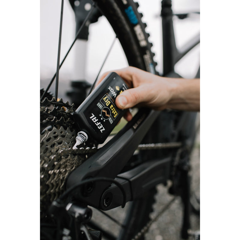 Lubrifiant chaîne vélo Zéfal Dry Wax condition sèche ou poussiéreuse 120 ml