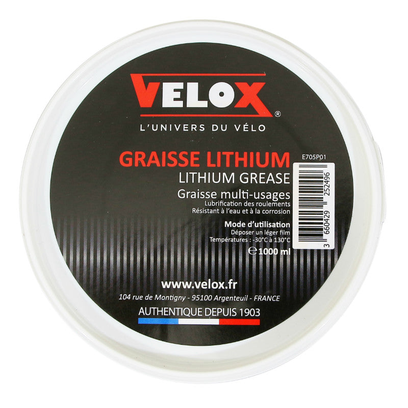 Graisse vélo lithium Velox Grea'x 1 kg