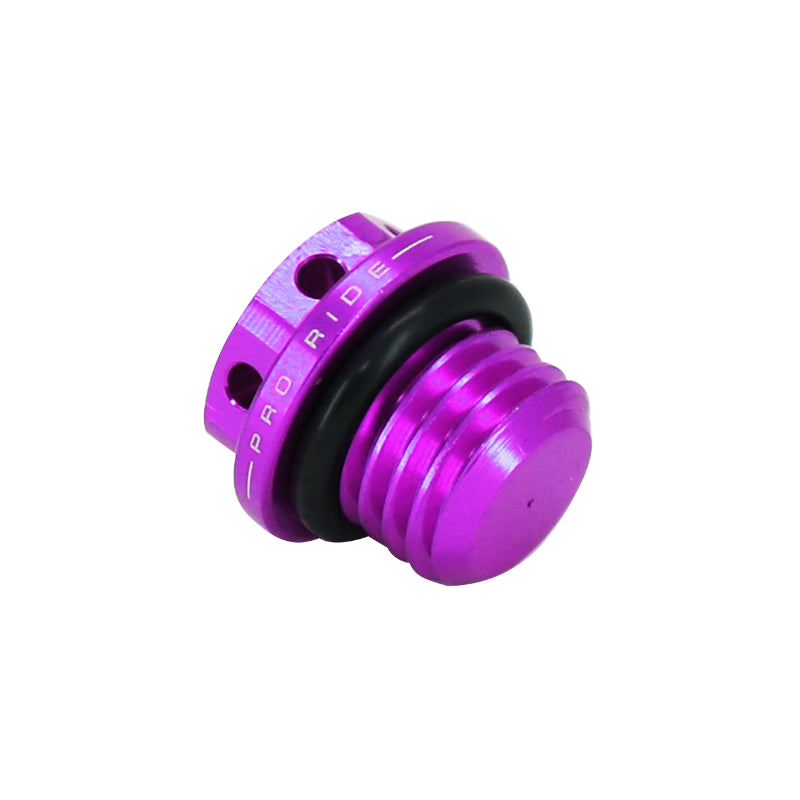 Bouchon d'huile 50 a boite Krm Pro Ride pour minarelli 50 AM6-BETA 50 rr-rieju 50 mrt-sherco 50 SM-R, se-r alu CNC violet