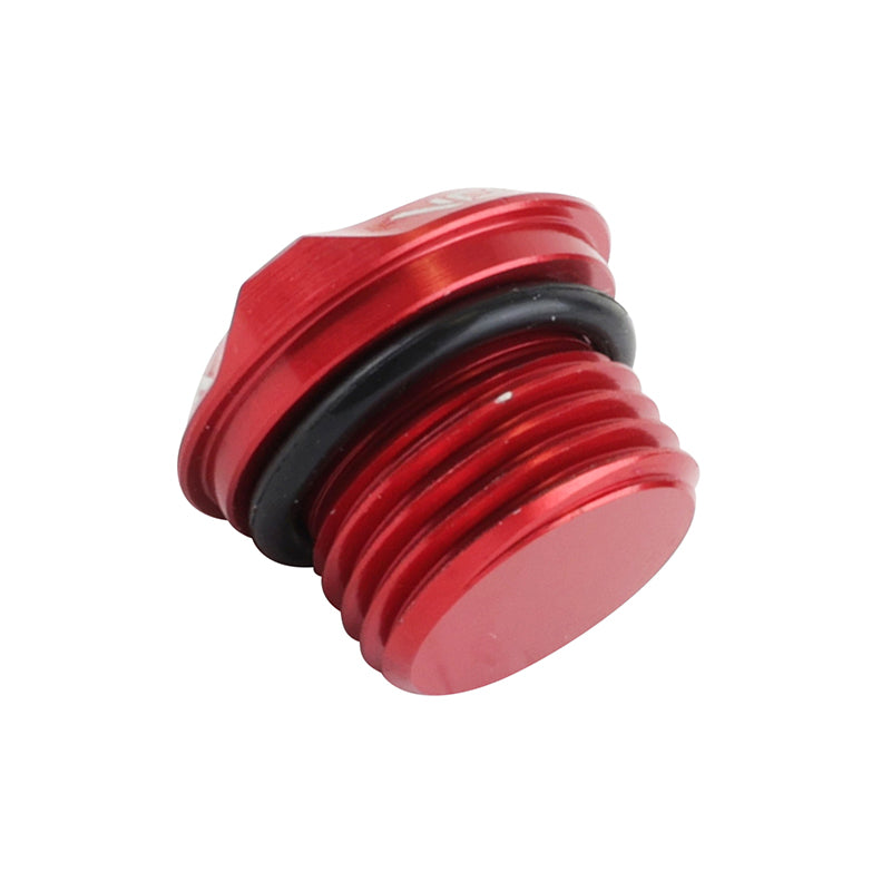 Bouchon d'huile Voca Evo V2 pour Derbi 50 Senda GPR alu CNC rouge