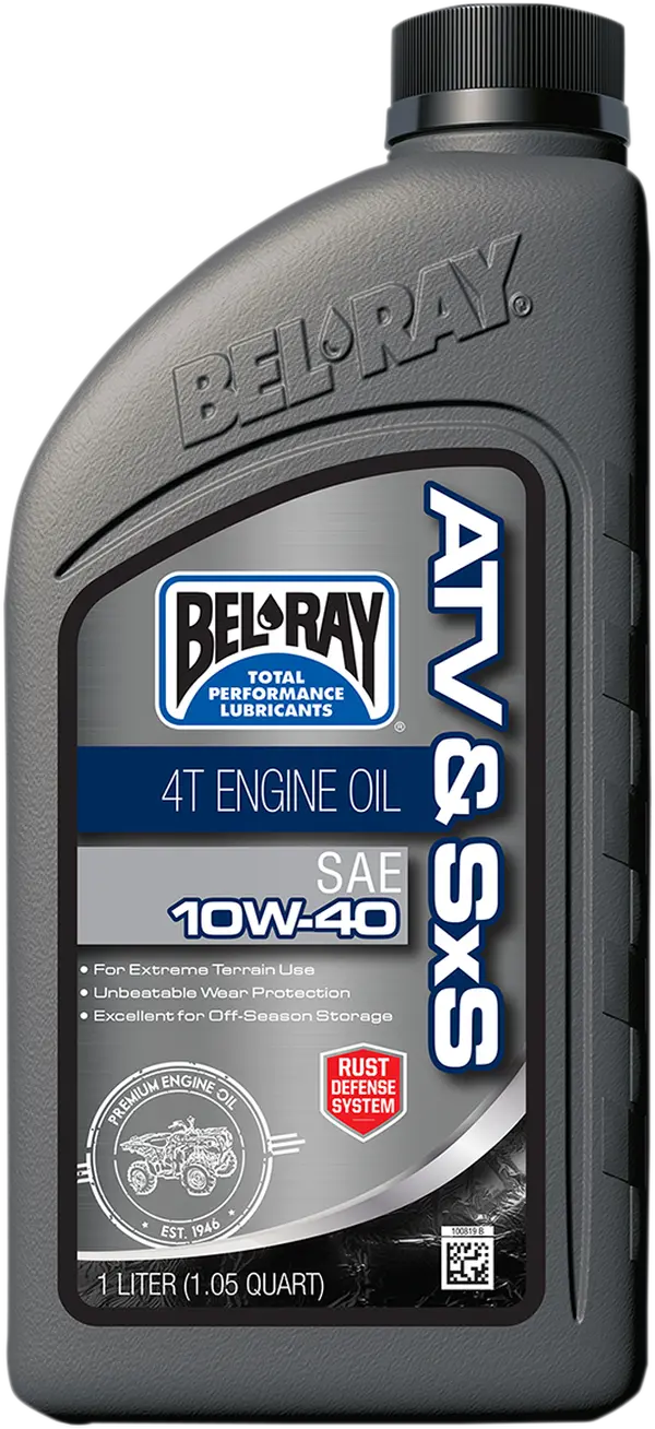 Huile moteur minérale 4T ATV & SxS BEL-RAY