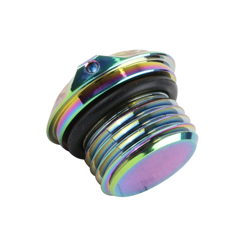 Bouchon d'huile boîte VOCA Evo V2 alu CNC néochrome Derbi 50 Senda GPR