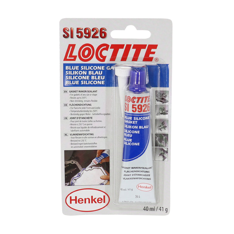 Pâte à joint Loctite SI 5926 silicone bleu -55 °C à 200 °C tube 40 ml