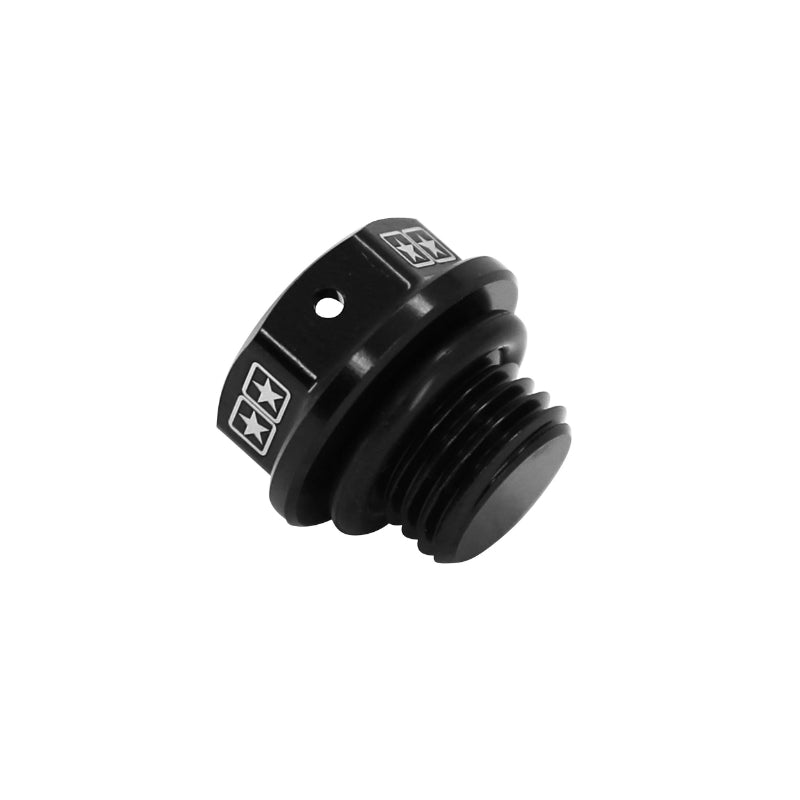 Bouchon d'huile Stage 6 MBK 50 Booster Stunt Nitro Yamaha 50 BWS Slider Aerox noir
