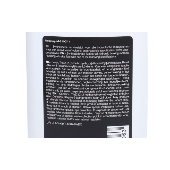 Liquide de frein DOT4 Putoline 250ml