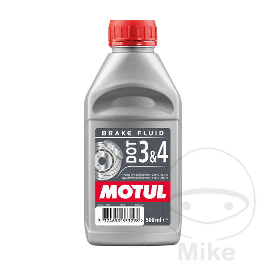 Liquide de frein DOT 3/4 0,5 L Motul