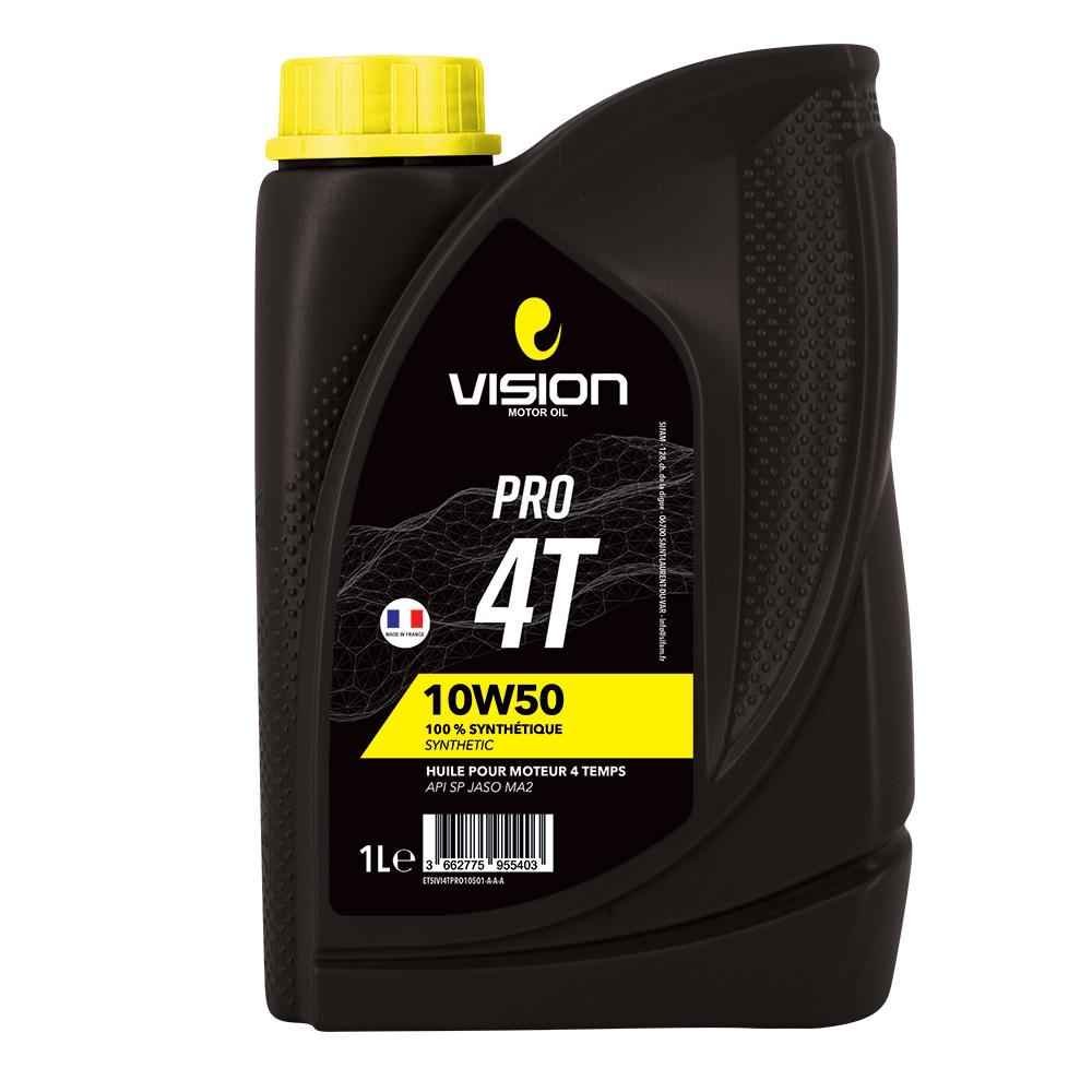 Vision Huile moteur 4T 10W50 MA2 100 % synthétique 1L