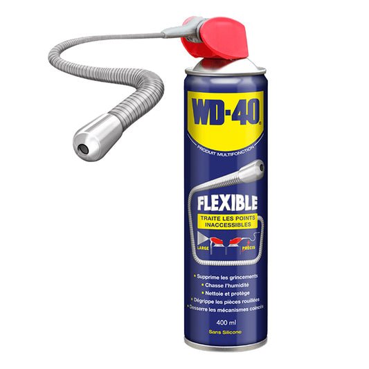 Lubrifiant WD-40 Multifonction flexible - Aérosol 400 ml