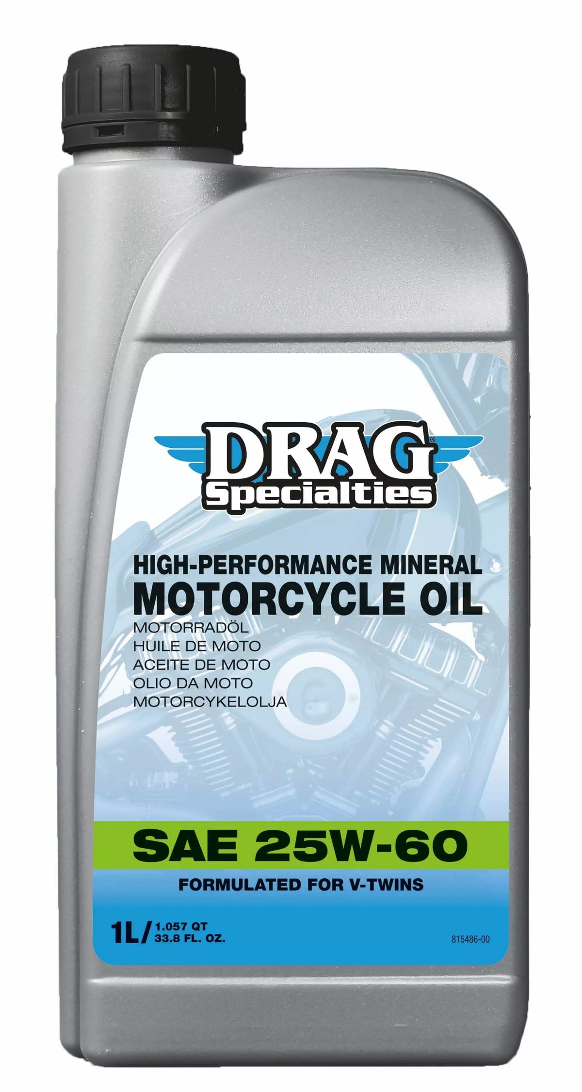 Huile moteur minérale DRAG SPECIALTIES OIL