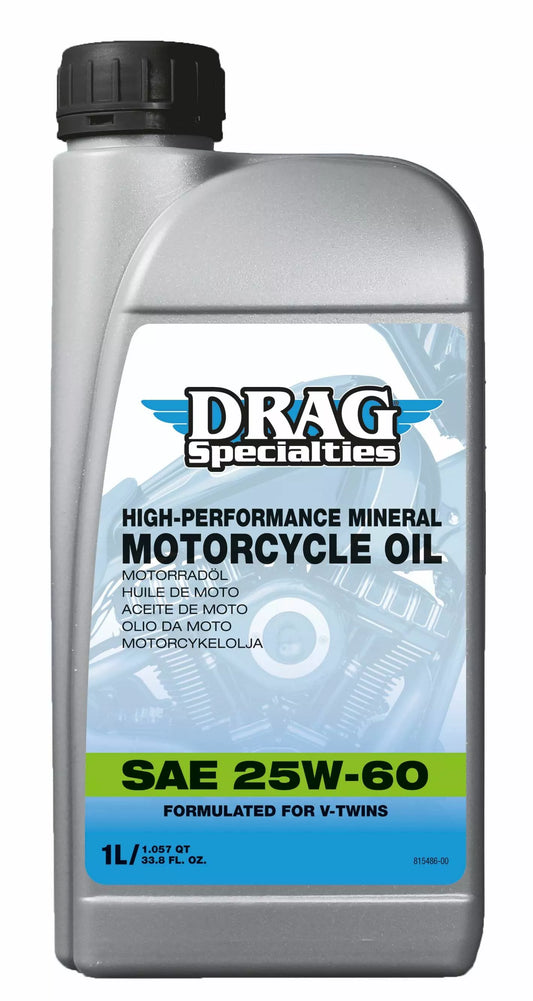 Huile moteur minérale DRAG SPECIALTIES OIL