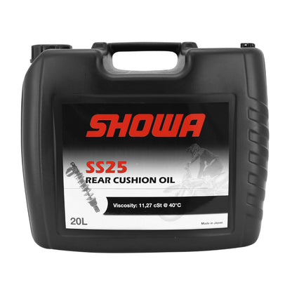 Huile pour amortisseur Showa SS25 viscosité 11,27 CST à 40° 2,5W 20 L