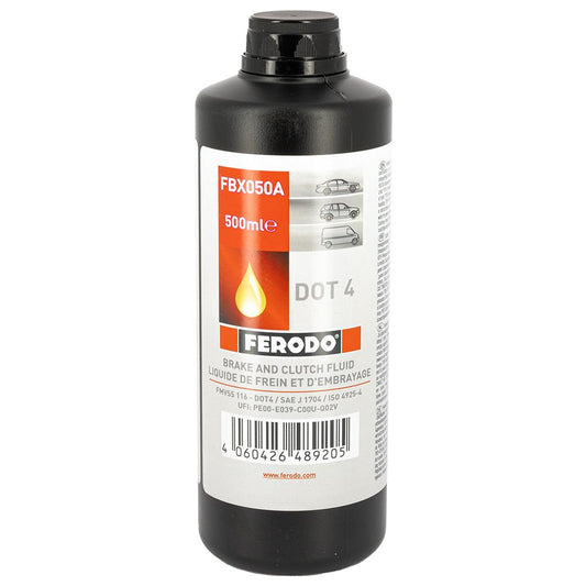 Liquide de frein Ferodo DOT4 500 ml