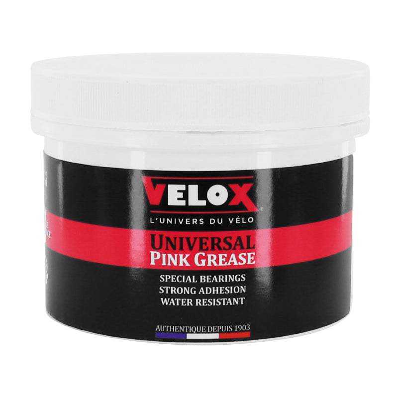 Graisse Velox rose pour roulements vélo - Pot 350 ml