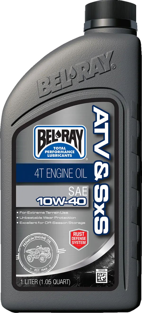 Huile moteur minérale 4T ATV & SxS BEL-RAY