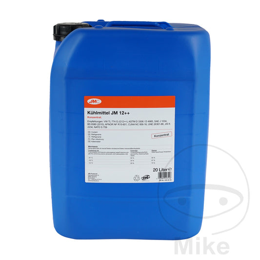 Liquide de refroidissement JM 12++ 20 L JMC avec protection antigel