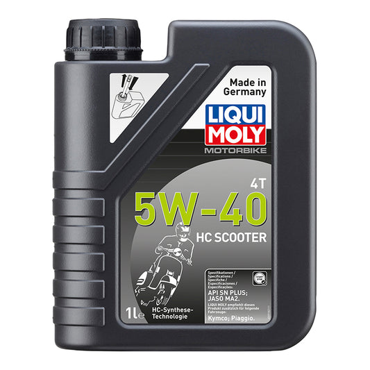 Huile moteur 4 temps synthétique Liqui Moly HC scooter 5W40 1L