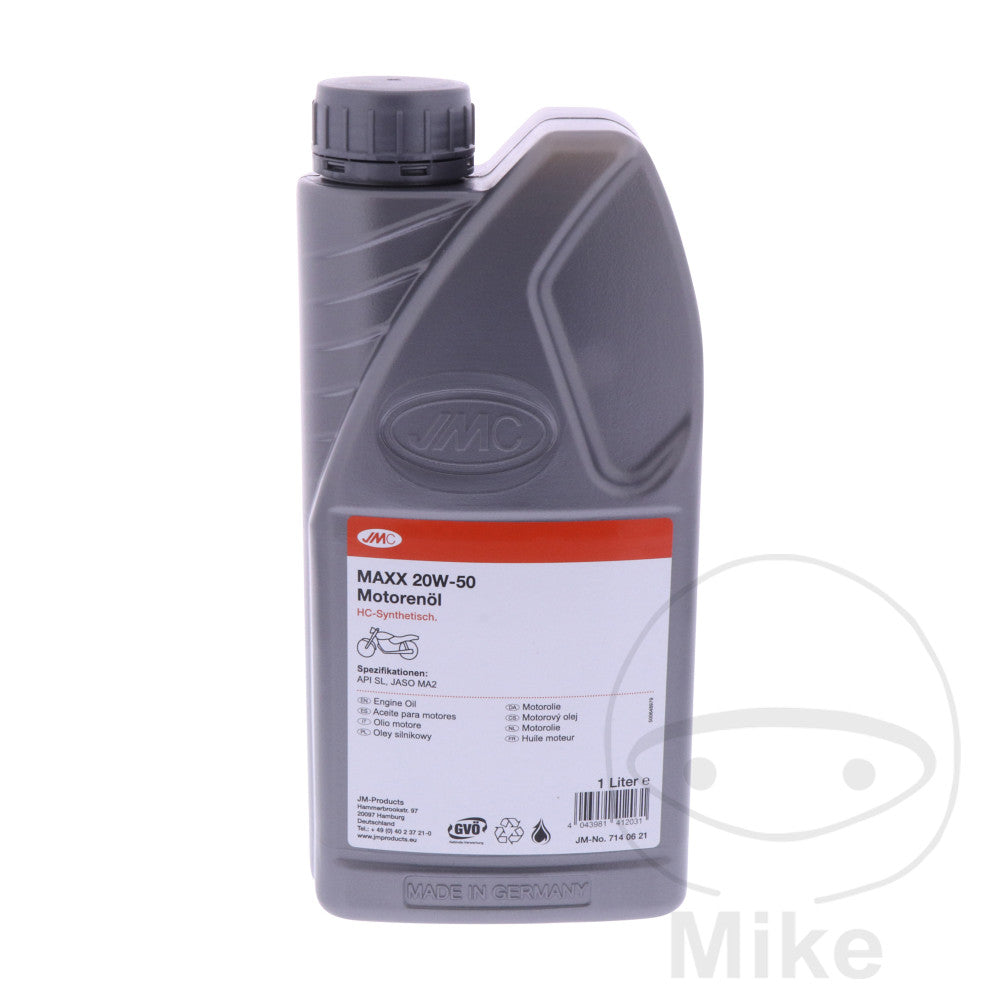 Huile moteur JMC MAXX 20W50 4T HC-SYN 1L