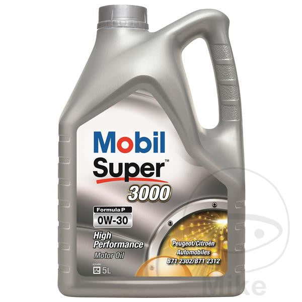 Huile moteur Mobil 0W30 SUP 3000 5L