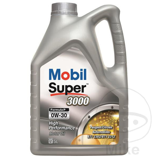 Huile moteur Mobil 0W30 SUP 3000 5L
