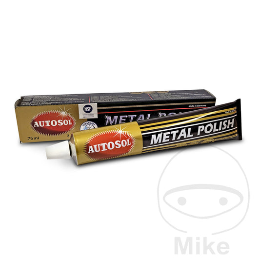 Autosol Poli de métal brillant au chrome 75 ml