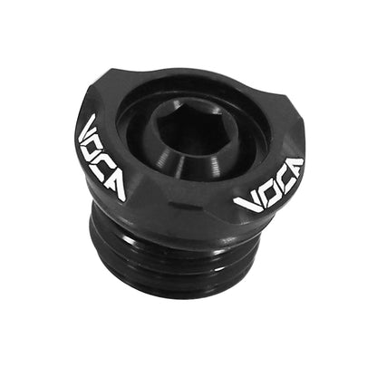 Bouchon d'huile 50 a boite voca evo V2 minarelli 50 AM6-RIEJU 50 MRT, smx-yamaha 50 TZR, dtr-peugeot 50 XPS, XR6-BETA 50 rr-sherco 50 SM-R, se-r alu CNC noir