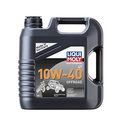 Huile moteur 4 temps Liqui Moly 10W40 synthétique 4 L