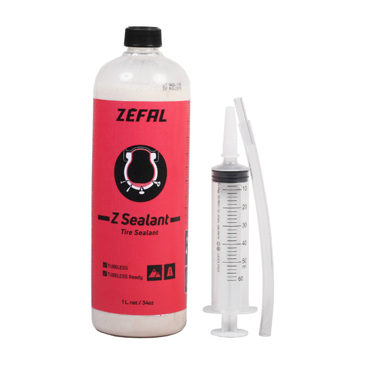 Préventif anti-crevaison Zefal Z-Sealant tubeless/tube-type avec seringue 1L