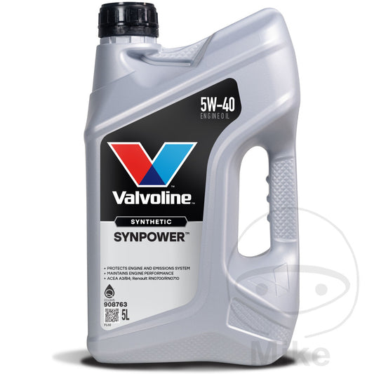 Huile moteur Valvoline 5W40 5L
