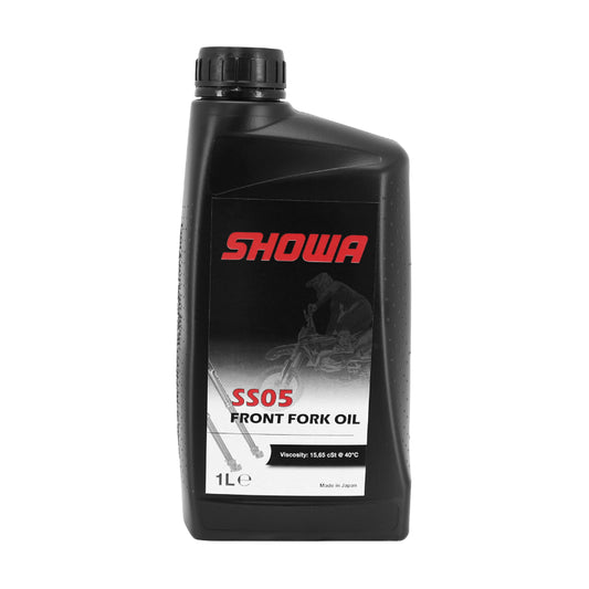 Huile de fourche Showa SS05 viscosité 15,65 CST à 40° 5W 1L
