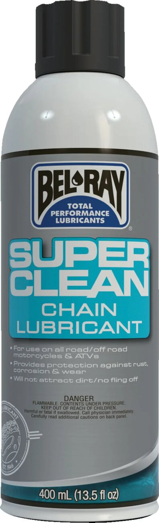 Lubrifiant Nettoyant Super Clean Bel-Ray 400 ml