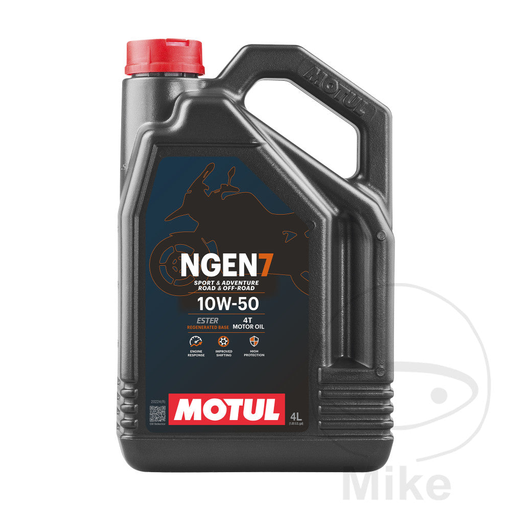 Huile moteur Motul 10W50 4T 4L