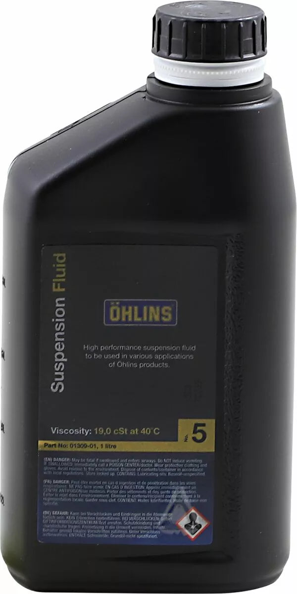 Huile de suspension Ohlins pour route et piste