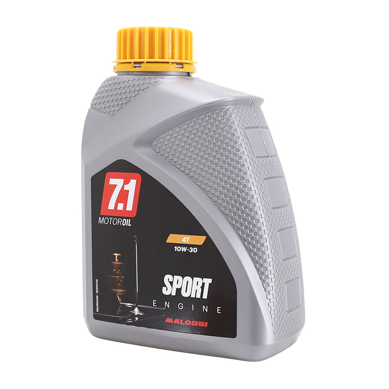 Huile moteur 4 temps Malossi Sport 7.1 SAE 10W30 synthétique 1L
