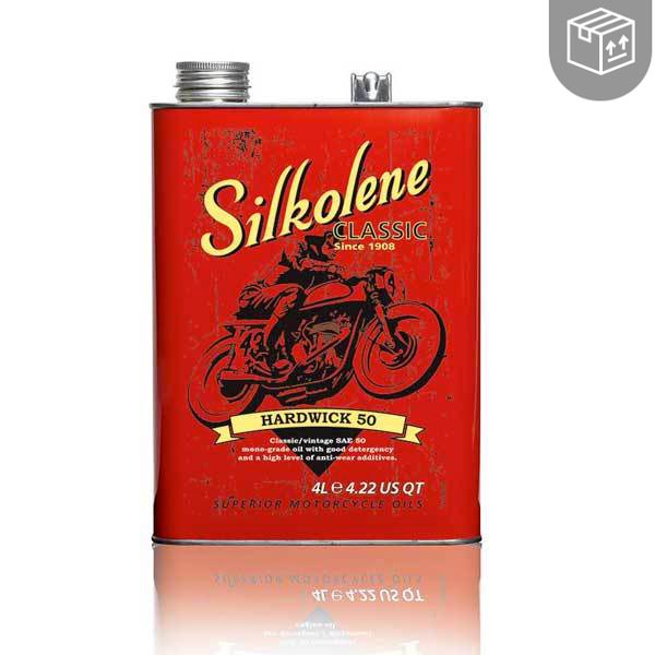 Huile moteur Silkolene Classic Vintage SAE 50 - 4 bidons