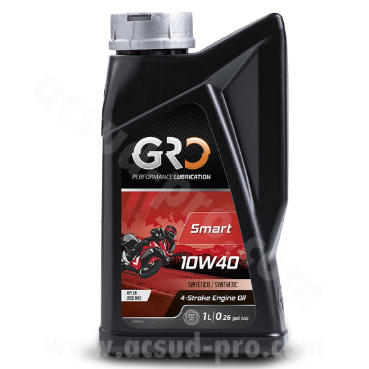 Huile moteur Global Racing Oil 4T Smart 10W40 synthèse 1L