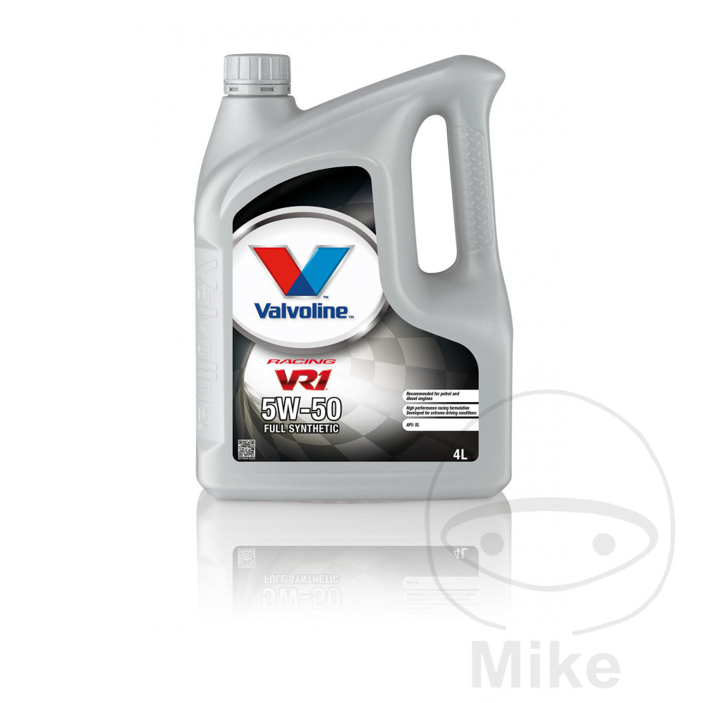 Huile moteur Valvoline VR1 5W50 4L