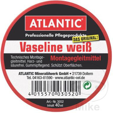 Vaseline blanche 40 g Atlantic