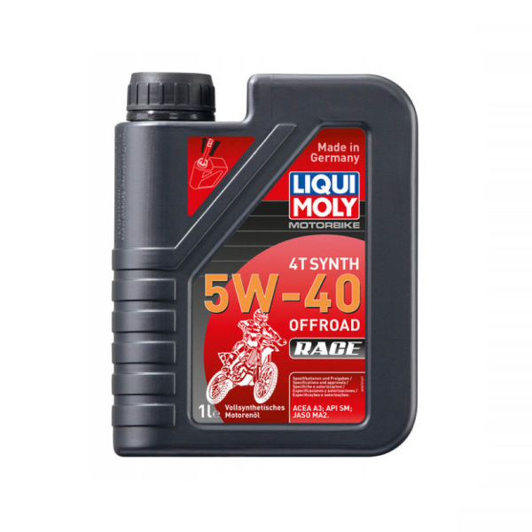 Huile moteur 4 temps Liqui Moly Offroad Race 4T 5W40 100% synthèse 1 l