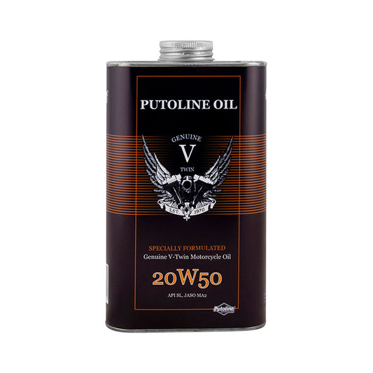 Huile moteur Putoline Genuine V-Twin 20W50 1L