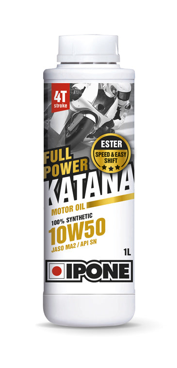 Ipone Full Power Katana 10W50 huile 4 temps 1 litre