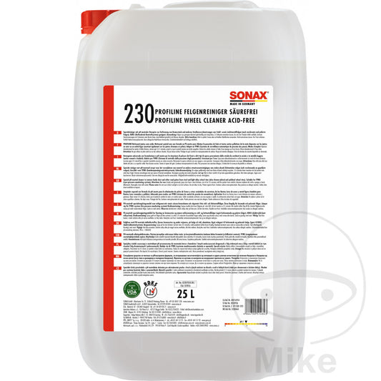 Nettoyant pour roues Sonax Plus 25 litres