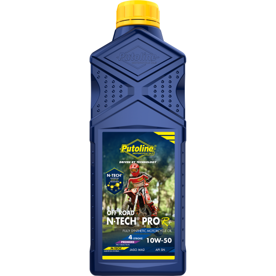 Huile moteur 4T Putoline N-Tech Pro R+ Off Road 10W50 100% synthèse 1L