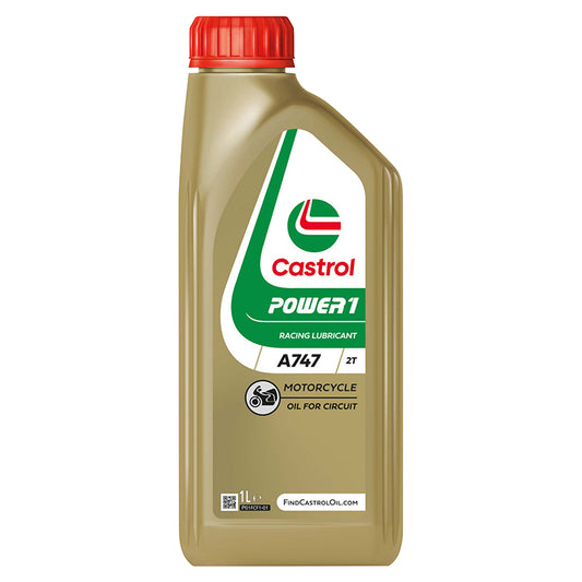 Huile moteur 2 temps Castrol A747 semi-synthétique 1 L